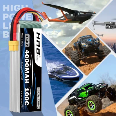 Batterie LiPo 4S 14,8 V 4000 mAh – image 2