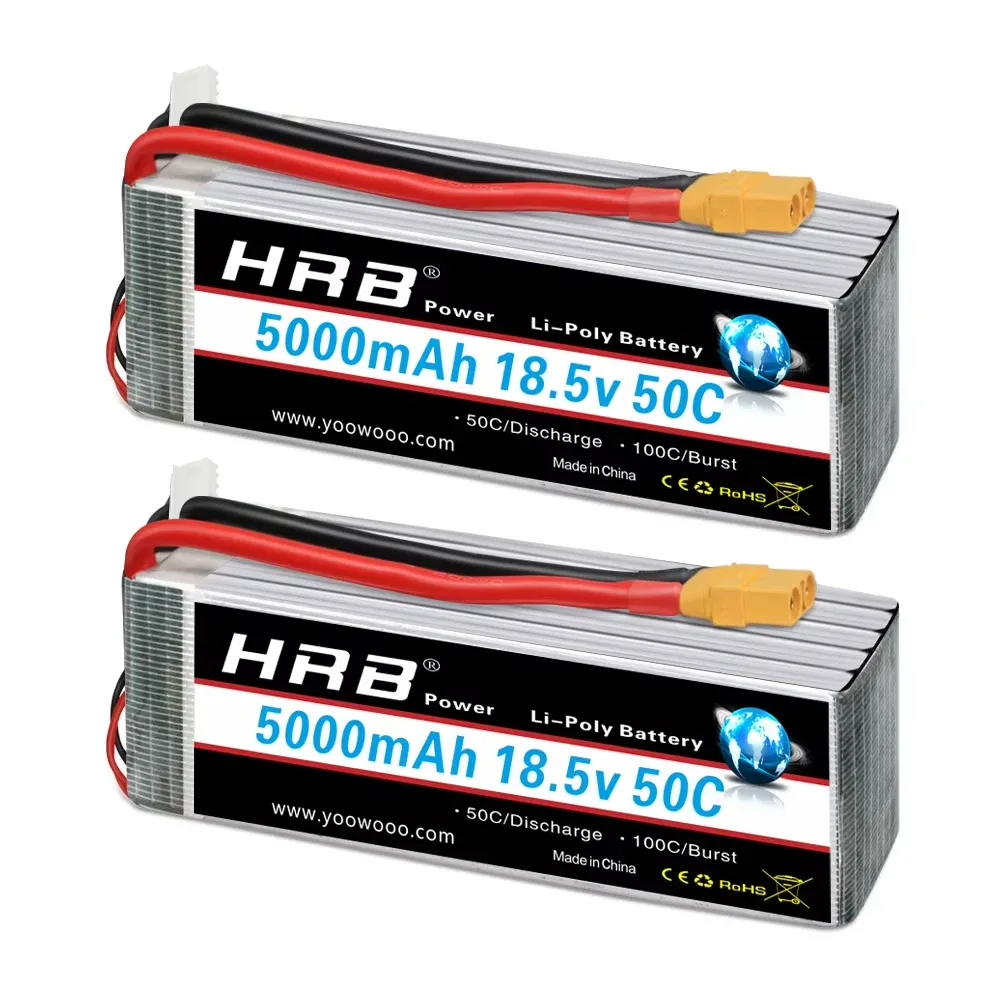 Batterie LiPo 5000 mAh prise en T