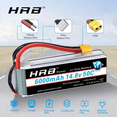 Batterie Lipo XT60 pour avions RC – image 3