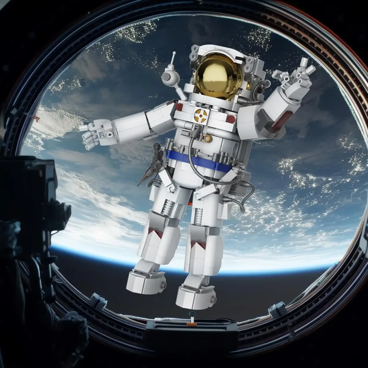 Blocs de construction astronautes