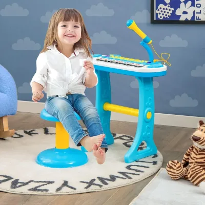 Clavier enfant bleu 31 touches – image 3