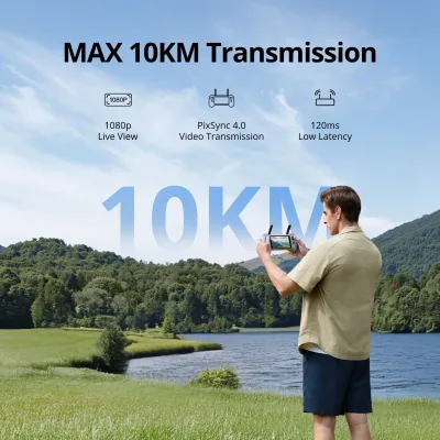 Drone à caméra 4K avec écran tactile – image 3