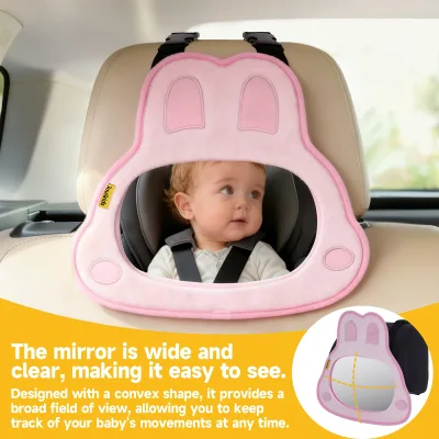 Miroir de siège arrière bébé crocodile – image 2