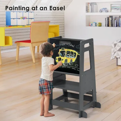 Tour d'observation en bois pour enfant – image 3